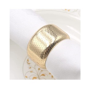 Napkin Rings for Kitchen Dinner <b>Table</b> and <b>Wedding</b> Napkin Holder Rings Metal Napkin Rings for Kitchenware <b>Table</b> <b>Top</b> - Product Image 1