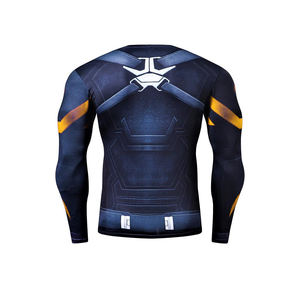 Camiseta con estampado de MMA para hombre, protector contra sarpullido MMA, Equipo de Boxeo y Deportes - Product Image 6