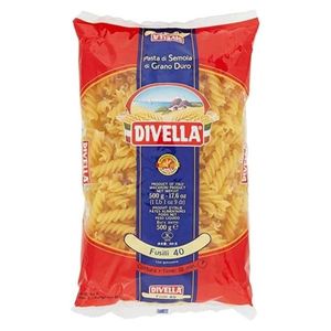 Divella Fusilli Pasta 500G Durum <b>Wheat</b> Dried Special Shape Pack - Product Image 1