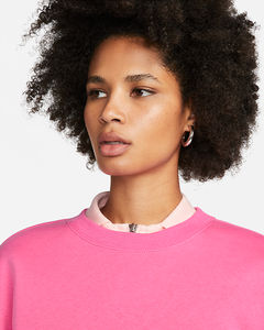 Sudadera de algodón de gran tamaño de alta calidad para mujer, sudaderas con capucha gráficas de lana bordadas personalizadas, ropa de calle, hombros caídos, Invierno - Product Image 3