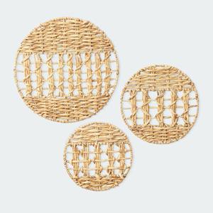 Artesanías de lujo para colgar en la pared, arte de jacinto de agua, colgantes al por mayor, accesorios de decoración para el hogar - Product Image 1