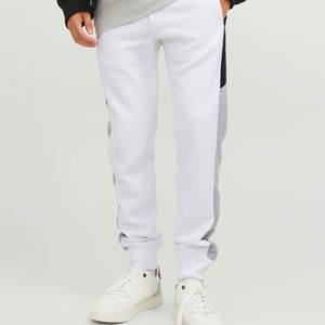 กางเกงขายาวทรงหลวมผู้ชายผ้าคอตตอน/โพลีเอสเตอร์สั่งตัดพิเศษ เอวกลาง น้ำหนักมาก มีเชือกผูก-แฟชั่นใหม่ คุณภาพสูง - Product Image 6