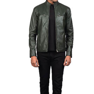 Veste en cuir de mouton d'hiver pour hommes la plus vendue au Pakistan veste en cuir de rue haute de qualité pour hommes - Product Image 2