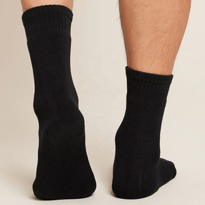 High Quality Youth <b>Mens</b> Solid Sports Athletic <b>Work</b> Crew <b>Socks</b> Low MOQ Wholesale Custom Non Slip Grip Eco-Friendly <b>Socks</b> - Product Image 6