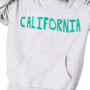 Sweat-shirt à capuche imprimé en molleton de coton pour homme, vêtement surdimensionné, épaules tombantes, vente populaire - Product Image 3