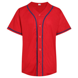 Best Quality Custom Sublimation Baseball Jerseys Quick-dry Breathable Short Sleeve 100% Polyester Baseball Uniform <b>T</b>-<b>Shirt</b> - Product Image 1