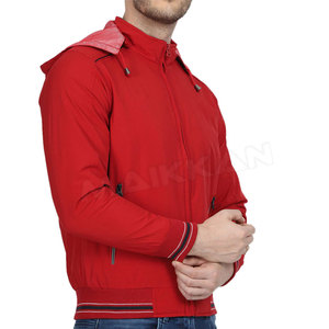 เสื้อแจ็คเก็ตบอมเบอร์ทรงเข้ารูป คอตั้ง แฟชั่น ทันสมัย น้ำหนักเบา ระบายอากาศได้ดี กันน้ำ เหมาะสำหรับฤดูหนาวและกิจกรรมกลางแจ้ง ผลิตจากโพลีเอสเตอร์/ไนลอน รับผลิตแบบ OEM - Product Image 6