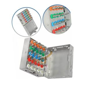 Taladro y accesorios dentales OMI, 25 uds., kit de taladro cónico con tapones, instrumentos quirúrgicos, acero inoxidable CE Clase II - Product Image 2