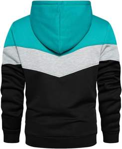 Sweat à capuche sur mesure pour hommes hiver chaud polaire pull sweat mode Streetwear vêtements de sport décontractés en gros fournisseur OEM - Product Image 2