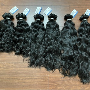 Wholesale Raw hair 100% Vietnamese human hair extensions unprocessed no chemical no shedding no <b>tangle</b> larger stock - Product Image 1