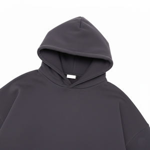 ชุดวอร์มลำลองผู้ชายแบบโอเวอร์ไซส์ผ้าฟลีซเนื้อหนาพิเศษ พิมพ์โลโก้ได้ตามต้องการ ขายดีปี 2026 ผลิตจากผ้าฝ้าย 100% ประกอบด้วยเสื้อฮู้ดดี้และกางเกงจ็อกเกอร์ - Product Image 3