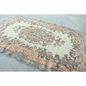 Tapis de 6,46 x 10,6 pieds, grand tapis turc, tapis à carreaux gris - Product Image 2