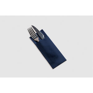 <b>Blue</b> 32x40cm Kanguro Cutlery Pocket Napkin Air Soft Dry-<b>Tissue</b> 20 packs 30pcs B2B - Product Image 1
