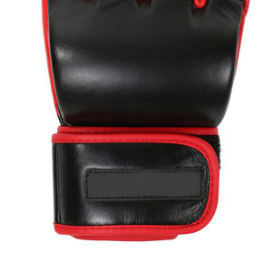 Meilleur fournisseur OEM Service Rouge Noir Couleur Matériau doux au toucher Gants d'entraînement MMA Gants de boxe rouges fabriqués au Pakistan Arts martiaux - Product Image 6