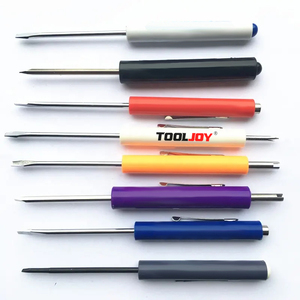 TOOLJOY Precisão Magnetic Chave De Fenda Do Bolso com Suporte Portátil e Clip para Reparos Eletrônicos - Product Image 1