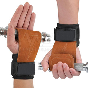 Crochets de musculation en néoprène de qualité supérieure, impression de logo personnalisée, nouveau design, essentiels pour la salle de sport, sécurité et antidérapants - Product Image 1