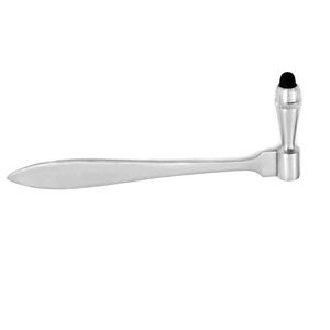 Marteau orthopédique Traube 16cm certifié MOL Tête en caoutchouc solide Instrument de percussion manuel Base chirurgicale standard de sécurité - Product Image 1