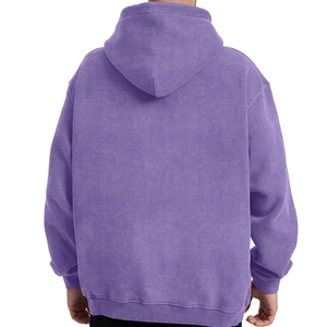 Sudadera con capucha bordada lavado ácido de invierno de nuevo estilo Sudadera con capucha OEM personalizada de la mejor calidad con algodón 100% de alta calidad - Product Image 3