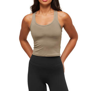 Fitness Gym débardeur séchage rapide respirant style régulier pour une gamme complète de mouvements musculation femmes débardeurs avec étiquette - Product Image 6