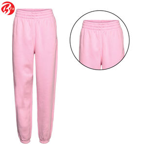 2023 Regular Warm Mid Waist Thick Straight Windproof Winter Flat <b>Fleece</b> Moisture Wicking High Quality Women Jogging <b>Trousers</b> - Product Image 4