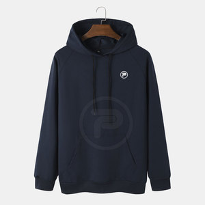 Sudaderas con Capucha para Hombre, de Alta Calidad, Ligeras, Transpirables, de Algodón y Poliéster, Diseño Personalizado, Patrón Sólido, Forradas - Product Image 1