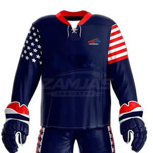 Conjunto de Uniforme de Hockey sobre Hielo para Hombre, Tela Transpirable, Largo Regular, Cómodo y Duradero, 2026 - Product Image 5