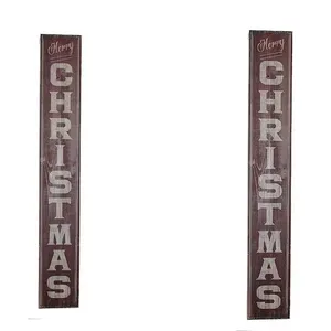 Top Selling Wooden Christmas Wall Sign OEM Customized Designed Wooden Wall Mounted Sign Manufacturer From India