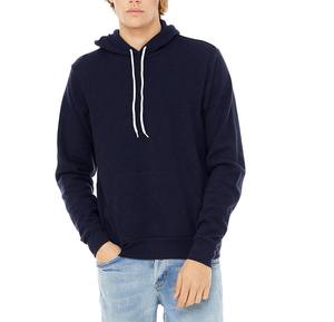 Nouveau Design 100% sweats à capuche respirants hommes basiques coton mélangé Streetwear couleur unie conception personnalisée sweats à capuche pour adultes - Product Image 6