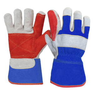 Gants de sécurité en cuir de vachette de qualité supérieure Gréeur canadien confortable Protection des mains réfléchissante pour les ménages - Product Image 2