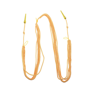 Cordons d'épaule faits main couleur or OEM, cordon de citation personnalisé avec embout, aiguillettes de haute qualité pour uniformes de cérémonie - Product Image 5