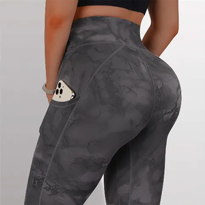 Leggings Deportivos de Alta Calidad para Mujer, Pantalones de Yoga sin Costuras con Bolsillo y Cintura Alta, Ideales para Dropshipping - Product Image 2