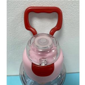 Best Price Tritan Plastic Water Bottle 1000ML Transparent <b>Large</b> Capacity Drinkware with String and Plastic <b>Cup</b> for Outdoor Use - Product Image 2