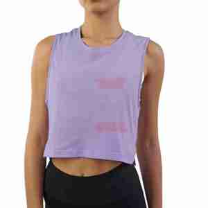 Custom Logo Wholesale Summer Eco-Friendly Quick Dry Sexy & Club Style Women's Cotton Elastic Breathable <b>Crop</b> Tank <b>Top</b> - Product Image 1