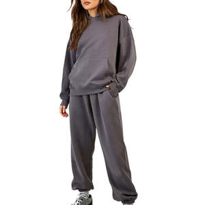 Survêtements décontractés pour femmes en coton 100% léger de haute qualité, disponibles en gros, marque privée - Product Image 1