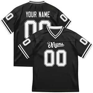 Wholesale Custom Logo Uniform Plain Practice Sportswear Men Rugby Jersey Shirts <b>Equipment</b> American Football Jersey - Product Image 1