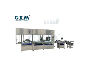 Línea de Llenado de Gotas Oftálmicas Estériles con Sistema de Alimentación, Tapado y Sellado de Botellas - Product Image 1