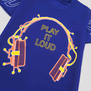 T-shirt col rond homme en coton coupe Boxy manches courtes coupe large qualité luxe logo personnalisé épaules tombantes Streetwear couleur unie - Product Image 4