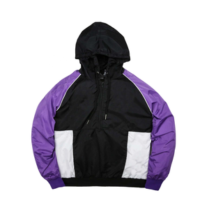 Chaqueta Cortavientos de Otoño para Hombre, Estilo Casual, con Cuello Alto y Cremallera, 100% Poliéster, Tallas Grandes, Personalizable al por Mayor - Product Image 1