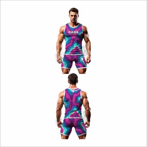 Best Selling Men Rash Guard <b>Sets</b> Top Quality Windproof Men Rash Guard <b>Sets</b> Fully Customized Fitness Wear Men Rash Guards <b>Sets</b> - Product Image 5