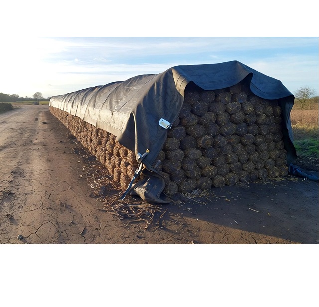 Industrial Equipment Tarpaulin 220gsm HDPE Oil Corrosion Resistant Waterproof Reusable Protective Cover