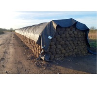 Bâche en PEHD pour équipement industriel, 220 GSM, résistante à la corrosion par l'huile, imperméable, réutilisable, couverture de protection