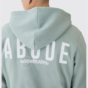 Sudadera con Capucha para Hombre, Estilo Holgado, Desgastada, con Efecto Desteñido por el Sol, de Algodón Grueso y Transpirable, Corte Regular, Impresión Digital - Product Image 6