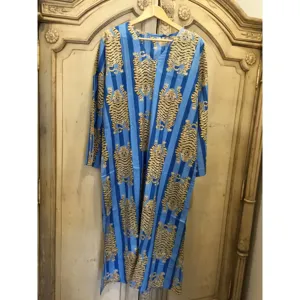 Vestido Oasis Striped Tiger, elegante pareo para traje de baño - Product Image 1