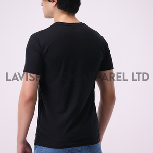 Camisetas de Hombre 100% Algodón con Logotipo Personalizado Serigrafiado, Corte Regular, Cuello Redondo, 200g, Ecológicas y Antiarrugas - Product Image 4