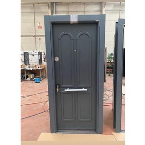 ประตูเหล็กคุณภาพสูง ดีไซน์ทันสมัย สำหรับบ้านพักตากอากาศและอพาร์ทเมนท์  หน้าประตูดูเหมือนหิน  โซลูชั่นครบวงจร - Product Image 1