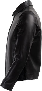 Veste en cuir artificiel de haute qualité en gros pas cher tissu en cuir 100% pour la saison d'hiver par Inspire Apparel - Product Image 6