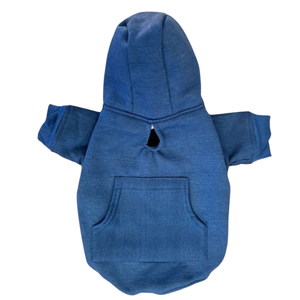 เสื้อฮู้ดดี้สุนัขแบบคลาสสิกน้ำหนักเบา เสื้อกันหนาวขนสัตว์สำหรับสัตว์เลี้ยง เสื้อผ้าลูกสุนัขสำหรับฤดูหนาว เสื้อคลุมสุนัขแบบเรียบง่าย ขายส่งแบบ OEM - Product Image 2