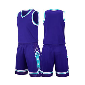 Maillot de basket-ball de haute qualité, short, séchage rapide, respirant, vente en gros - Product Image 1