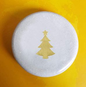 Derniers sous-verres multicolores en marbre avec incrustation de fleurs Ensemble de sous-verres pour boissons artisanales Fournisseur de vaisselle de luxe - Product Image 2