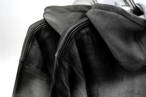 Streetwear personnalisé sweat à capuche surdimensionné délavé à la pierre délavée à l'acide sweats à capuche zippés délavés au soleil pour hommes - Product Image 6